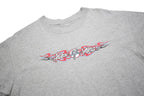 Mens Grey Aaron Yates Graphic T-Shirt M Short Sleeve Crew Neck Fast Furious Bike