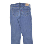 LEVI'S 312 Womens Jeans Blue Slim Straight Denim Medium W31 L32 Classic Fit Zip