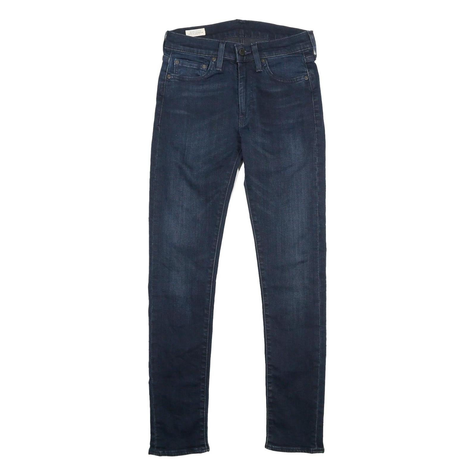 LEVI'S 519 Mens Slim Skinny Denim Dark W29 L32 Stretch Cotton Blend Zip Jeans