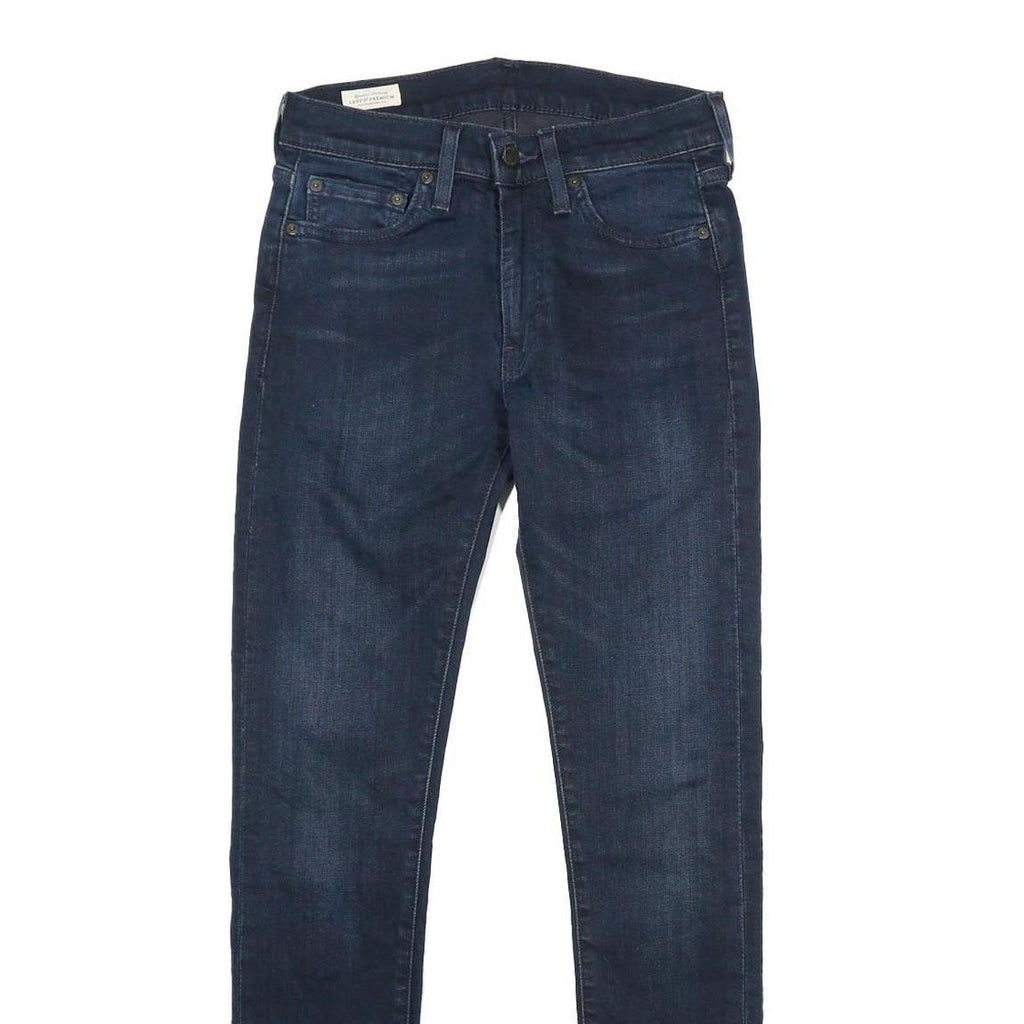 LEVI'S 519 Mens Slim Skinny Denim Dark W29 L32 Stretch Cotton Blend Zip Jeans
