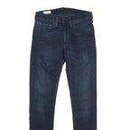 LEVI'S 519 Mens Slim Skinny Denim Dark W29 L32 Stretch Cotton Blend Zip Jeans