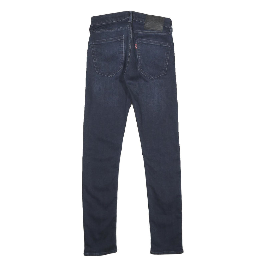 LEVI'S 519 Mens Slim Skinny Denim Dark W29 L32 Stretch Cotton Blend Zip Jeans