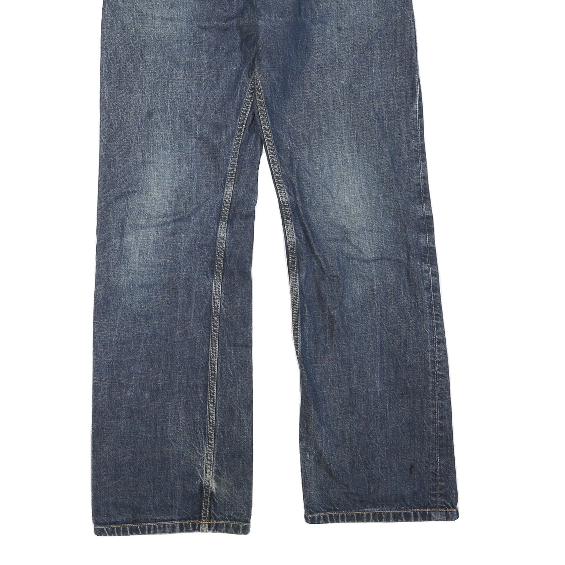 CARHARTT Womens Regular Blue Denim Jeans W30 L30 Cotton Blend Zip