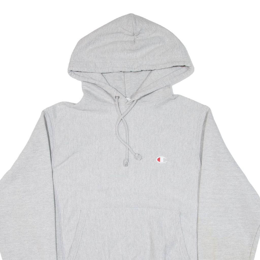 CHAMPION REVERSE WEAVE Mens Grey Hoodie S