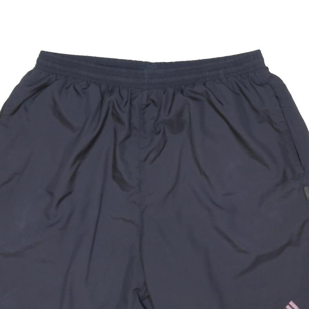 ADIDAS Mens Navy Blue Casual Shorts L W30 Polyester Lightweight Comfort