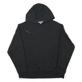 CHAMPION Mens Black Hoodie M Cotton Blend Pullover Sweatshirt