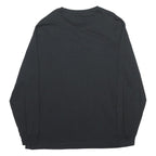 POLO RALPH LAUREN Mens Black & Red Logo Long Sleeve Crew Neck T-Shirt XL Cotton