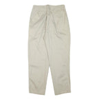 CABIN CREEK Mens Cotton Blend Beige Relaxed Straight Leg Trousers W28 L27 Casual