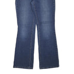 LEVI'S Womens Regular Blue Denim Flared Jeans W27 L30 Classic Cotton Blend Zip