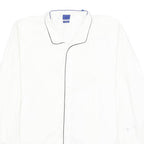JOOP Mens White Slim Fit Shirt S Cotton Blend Long Sleeve Button Collar