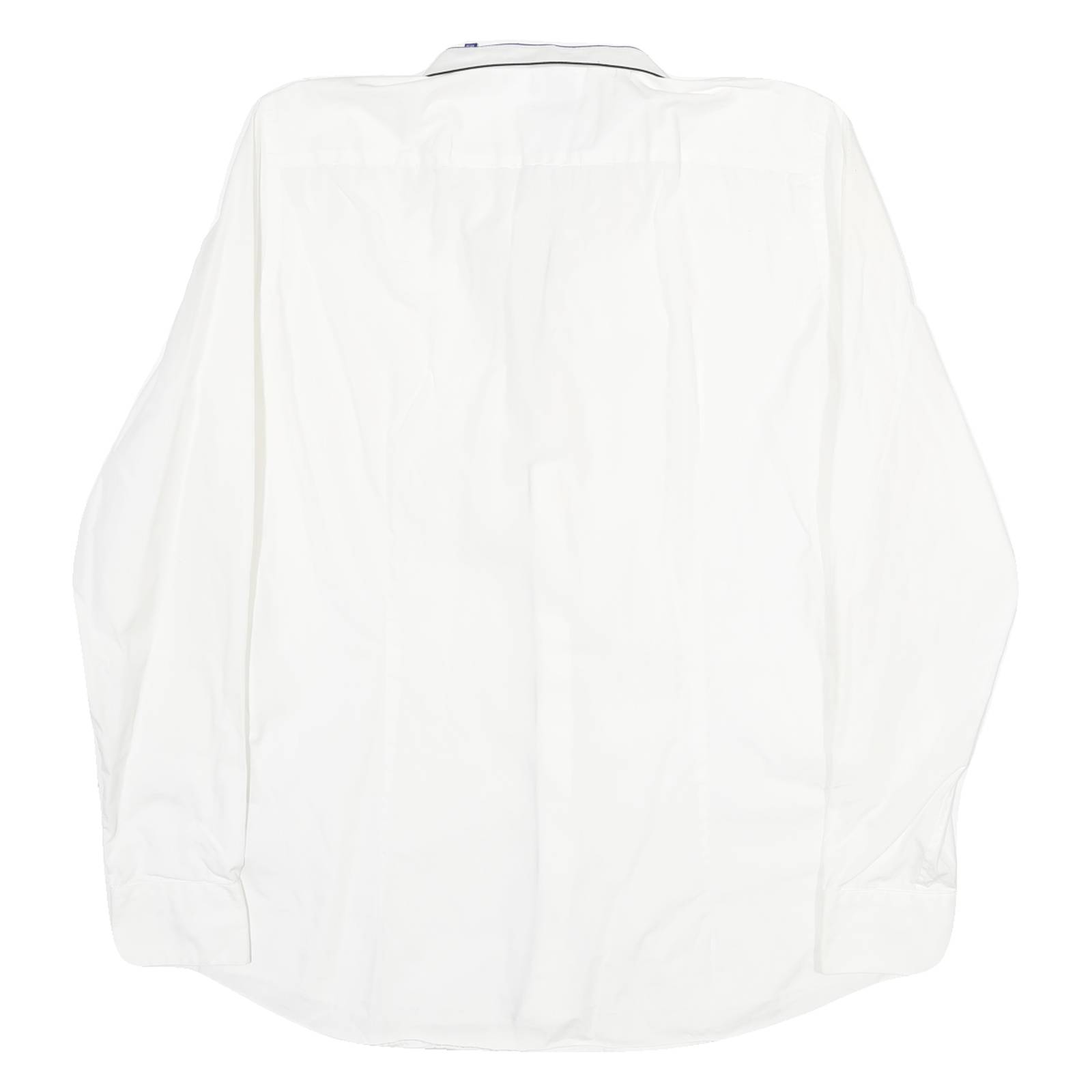 JOOP Mens White Slim Fit Shirt S Cotton Blend Long Sleeve Button Collar