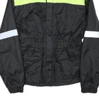 CRANE Mens Yellow & Black High Visibility Jacket S Polyester Blend Zip