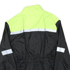 CRANE Mens Yellow & Black High Visibility Jacket S Polyester Blend Zip