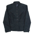 GAP Womens Blazer Jacket Black Striped UK 12