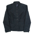 GAP Womens Blazer Jacket Black Striped UK 12