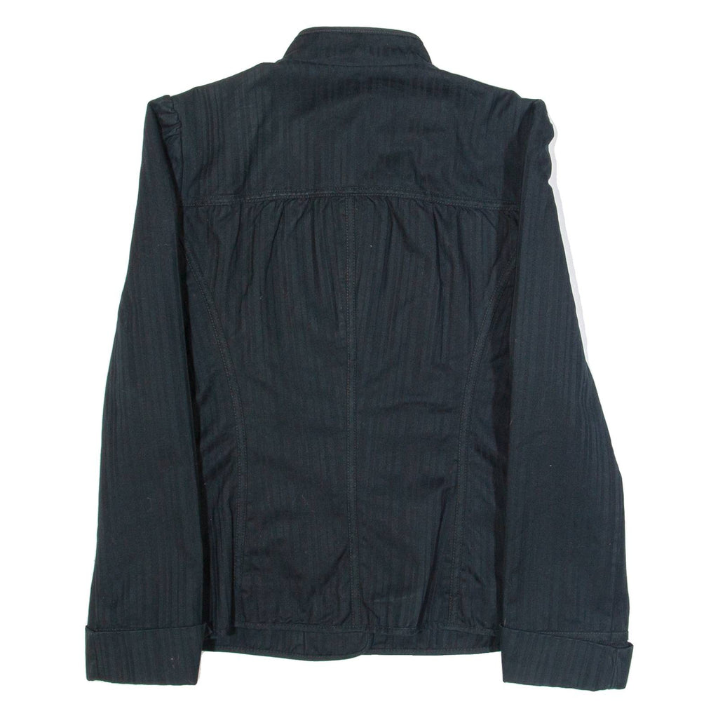 GAP Womens Blazer Jacket Black Striped UK 12
