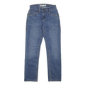 LEVI'S 511 Slim Boys Jeans Blue Denim W22 L26 Cotton Blend Zip Classic