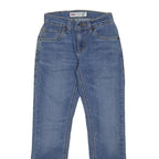 LEVI'S 511 Slim Boys Jeans Blue Denim W22 L26 Cotton Blend Zip Classic