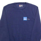 ENGELBERT STRAUSS Mens Sweatshirt Blue Crew Neck M