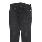 LEVI'S 511 Slim Mens Black Slim Skinny Denim Medium W32 L27 Stretch Cotton Blend