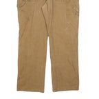 DICKIES Mens Relaxed Beige Cotton Blend Workwear Trousers W38 L32 Durable Fit