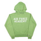 CHAMPION Mens Green Air Force Academy Pullover Hoodie S Cotton Blend Casual
