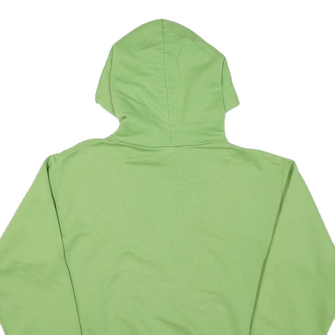 CHAMPION Mens Green Air Force Academy Pullover Hoodie S Cotton Blend Casual