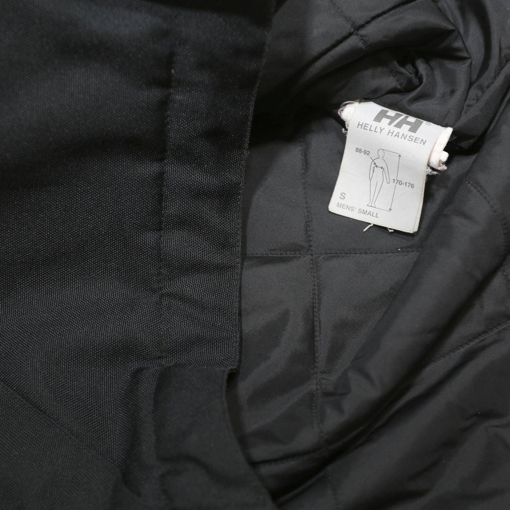 HELLY HANSEN Mens Red & Black Outdoor Hooded Zip Jacket S Polyester Woven