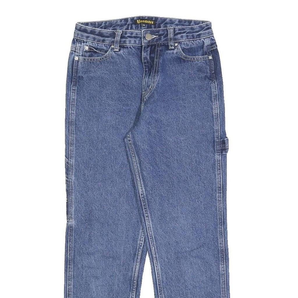 YANGSTER Mens Jeans Blue Slim Straight Denim Medium W25 L25 Casual Stylish