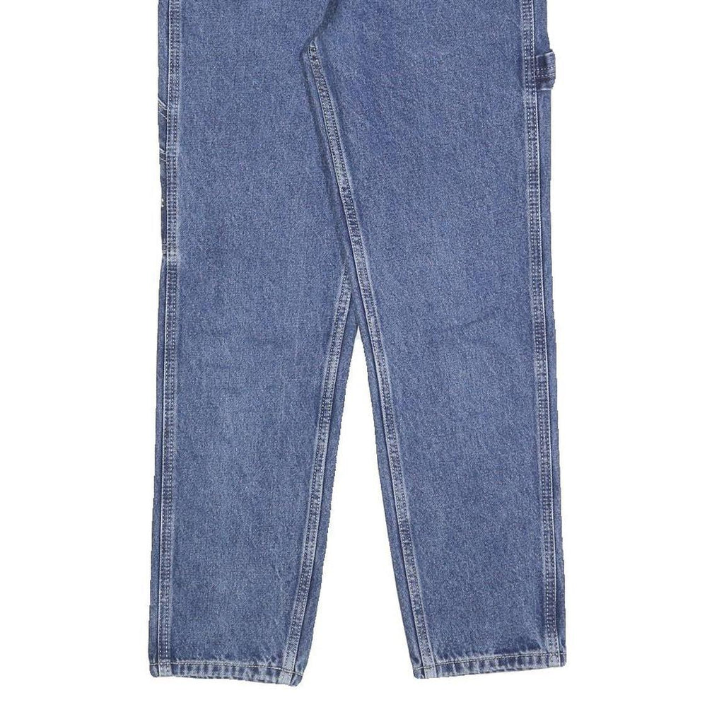 YANGSTER Mens Jeans Blue Slim Straight Denim Medium W25 L25 Casual Stylish