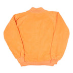 NORTHWEST Mens Orange Polyester Blend Jacket L Zip Plain Lightweight Casual