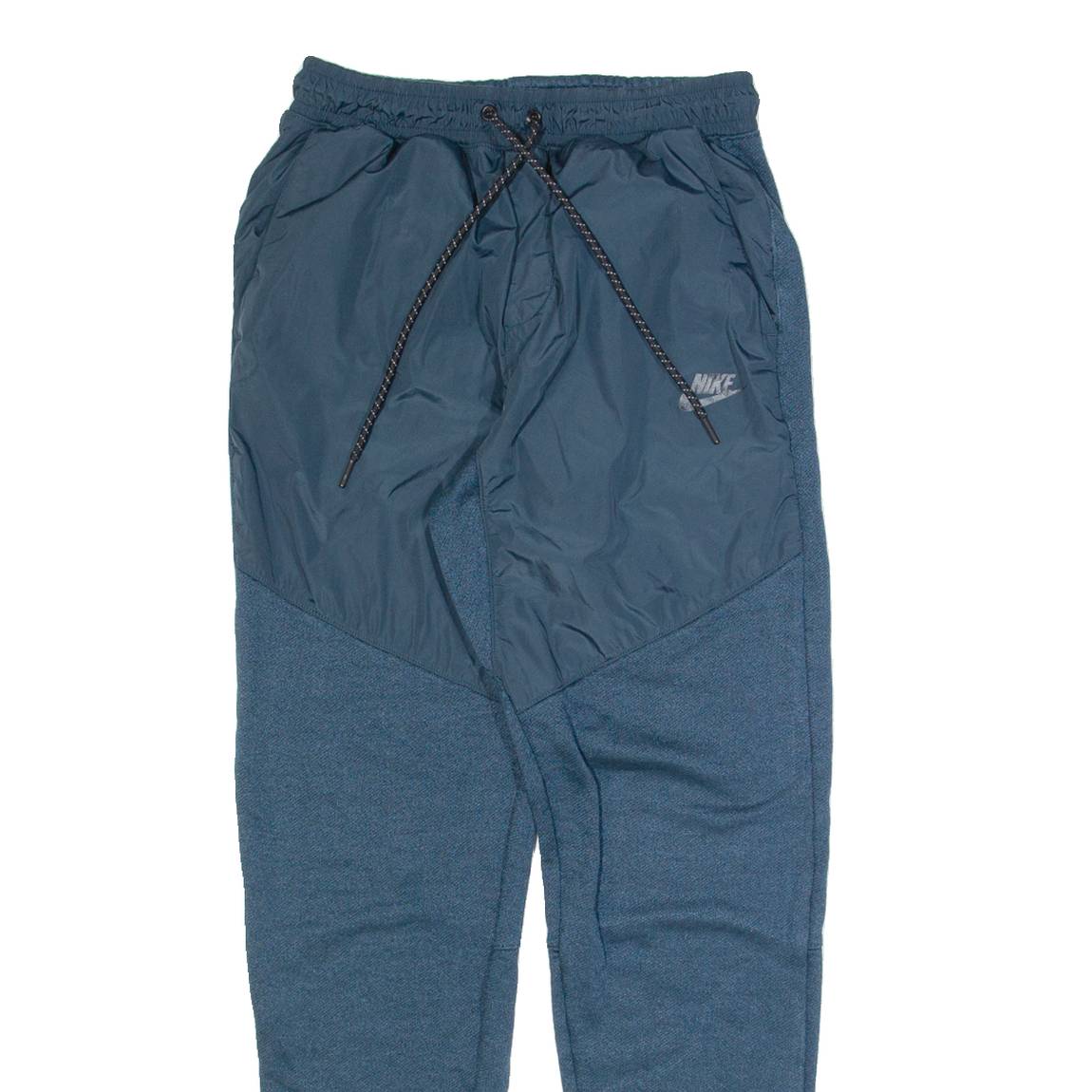 NIKE Mens Joggers Blue Tapered S W24 L28