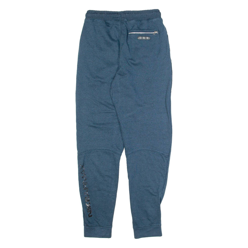 NIKE Mens Joggers Blue Tapered S W24 L28
