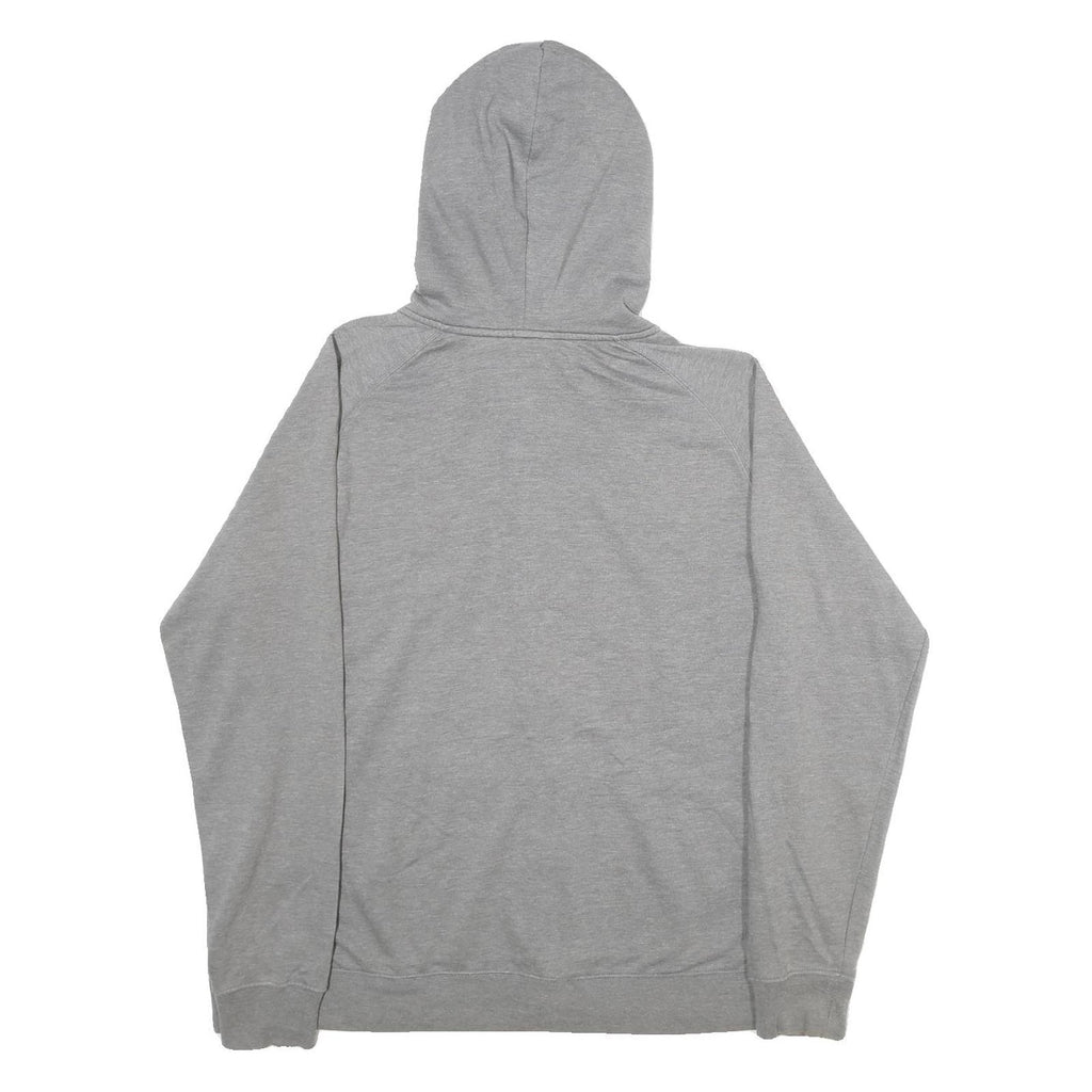 THE NORTH FACE Womens Grey Hoodie XL Cotton Blend Full Zip Casual Sweatshirt