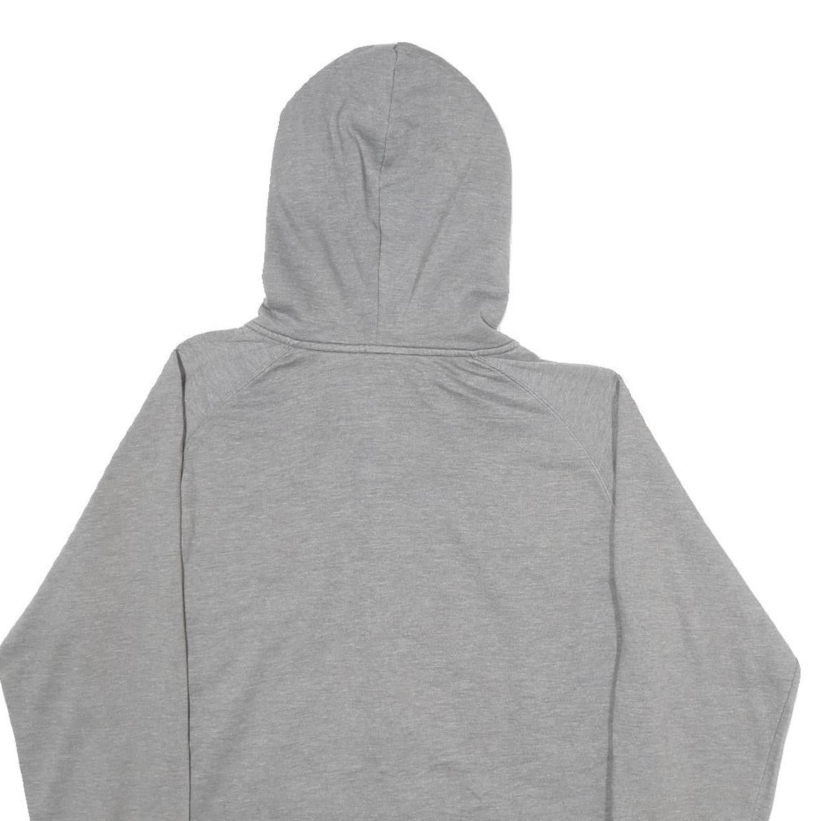 THE NORTH FACE Womens Grey Hoodie XL Cotton Blend Full Zip Casual Sweatshirt