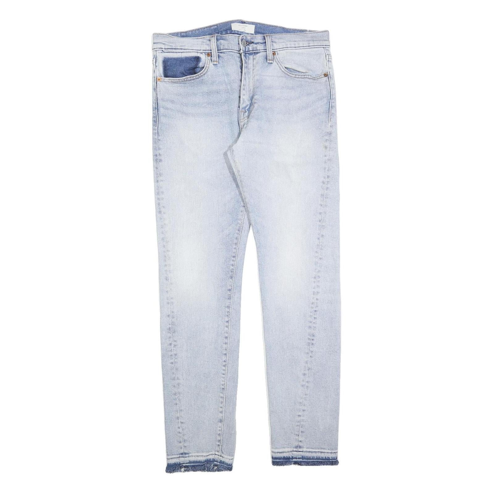 LEVI'S 510 Mens Slim Blue Denim Light Stone Wash Jeans W31 L29 Slim Fit Zip