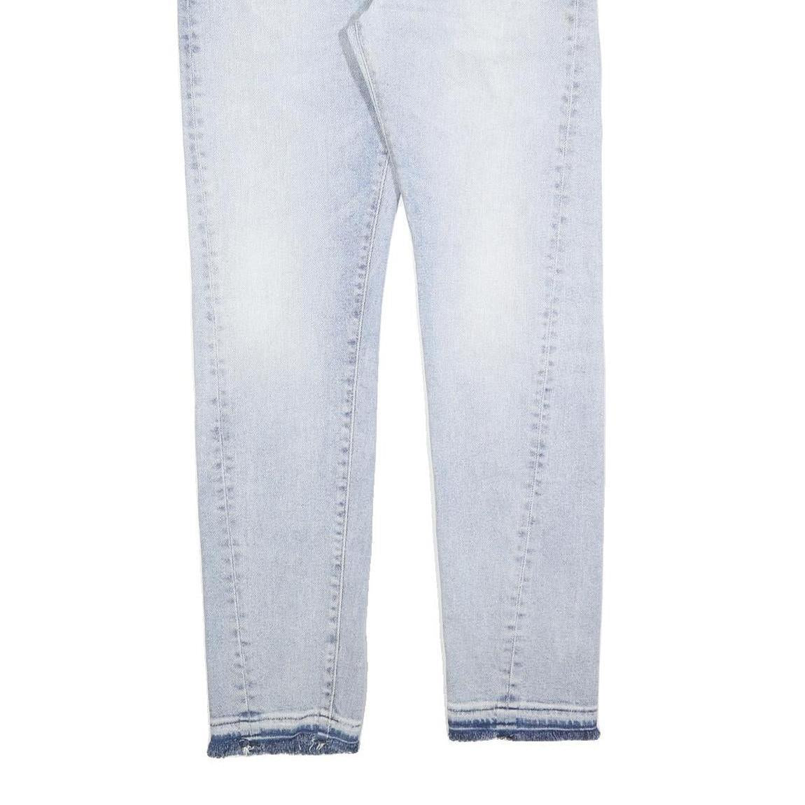 LEVI'S 510 Mens Slim Blue Denim Light Stone Wash Jeans W31 L29 Slim Fit Zip