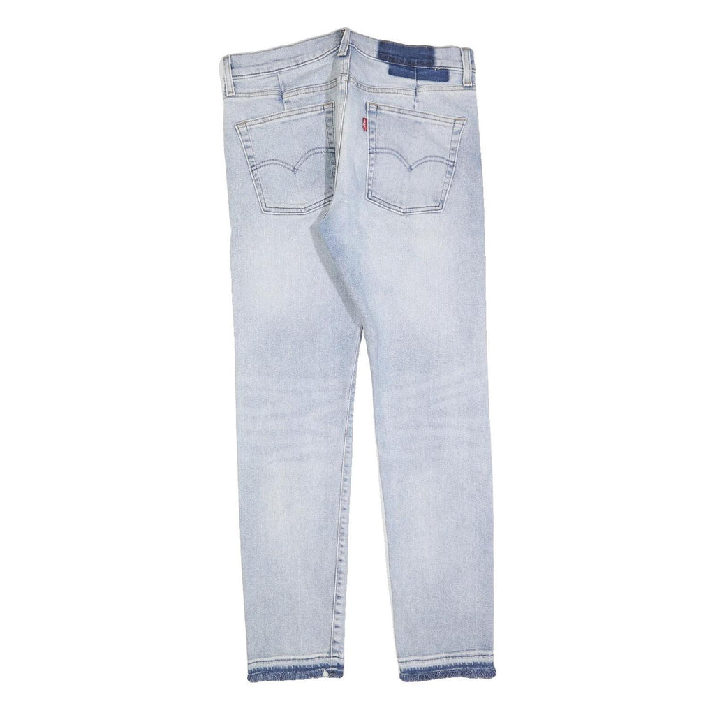 LEVI'S 510 Mens Slim Blue Denim Light Stone Wash Jeans W31 L29 Slim Fit Zip