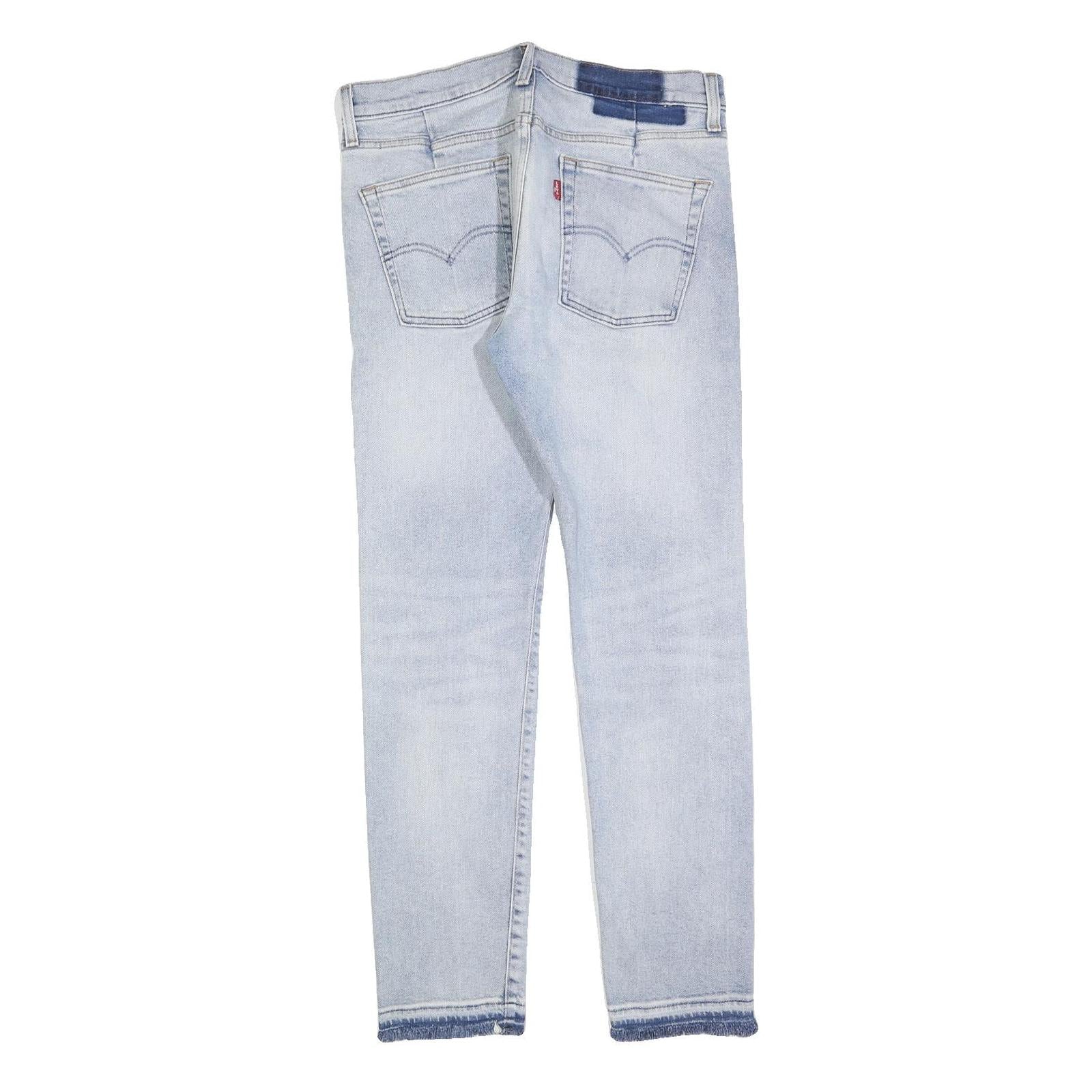 LEVI'S 510 Mens Slim Blue Denim Light Stone Wash Jeans W31 L29 Slim Fit Zip