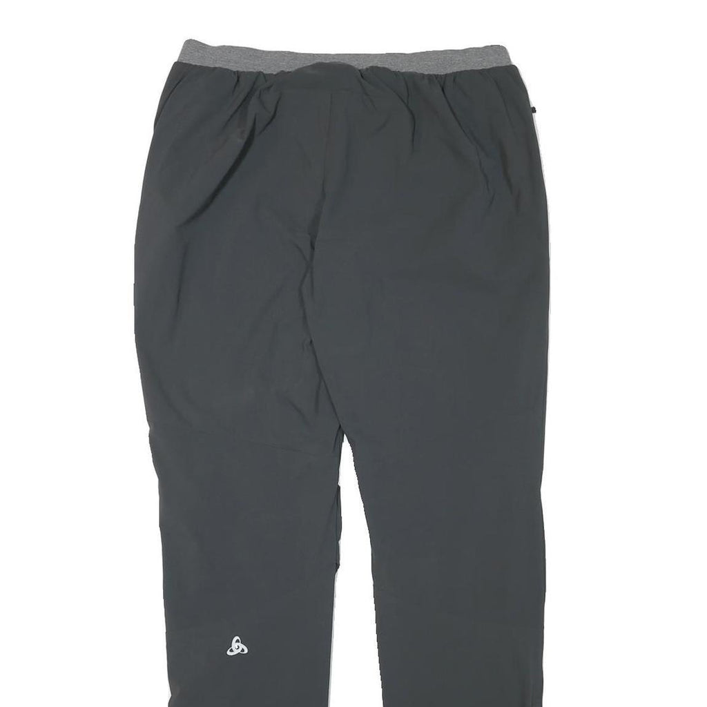 ODLO Womens Polyester Blend Black Slim Tapered Trousers W31 L32 Outdoor Active