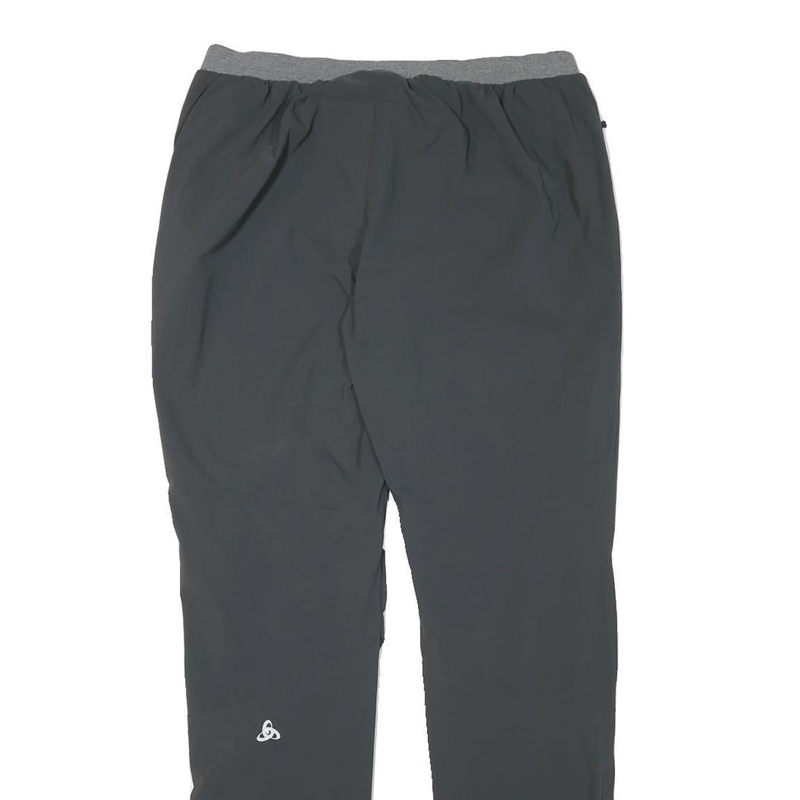 ODLO Womens Polyester Blend Black Slim Tapered Trousers W31 L32 Outdoor Active