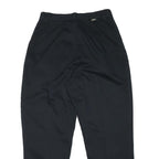 LEE Mens Cotton Blend Black Relaxed Tapered Trousers W29 L27 Classic Casual Zip