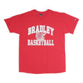 MV SPORT Mens Red Bradley Basketball T-Shirt XL Short Sleeve Crew Neck Cotton