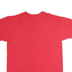 MV SPORT Mens Red Bradley Basketball T-Shirt XL Short Sleeve Crew Neck Cotton