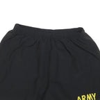Mens Black Casual Shorts Army Print M W30 Comfortable Summer Wear