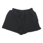 Mens Black Casual Shorts Army Print M W30 Comfortable Summer Wear