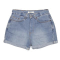 LEVI'S Womens Denim Blue Casual Shorts M W29 Rolled Hem Cotton