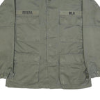 ROTHCO B.D.U Mens Green Button Cotton Blend Military Jacket S Combat Style