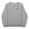 PUMA Womens Grey Crew Neck Sweatshirt M Cotton Blend Casual Pullover