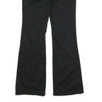 DICKIES Womens Black Cotton Regular Flared Trousers W30 L32 Workwear Pants